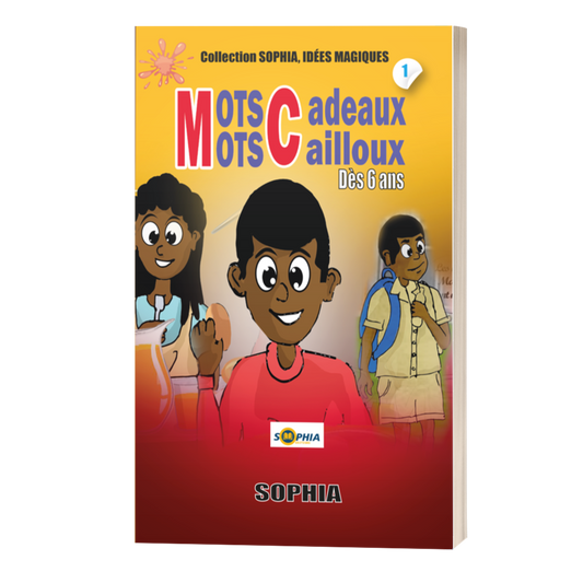 MOTS CADEAUX, MOTS CAILLOUX - Livre éducatif pour enfants sur le harcèlement scolaire – Apprendre à répondre aux mots blessants
